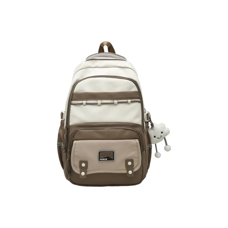 Gorora Nylon Backpack Regular Women's Green/Burgundy/Ginger Yellow/Khaki Violet/Black-7