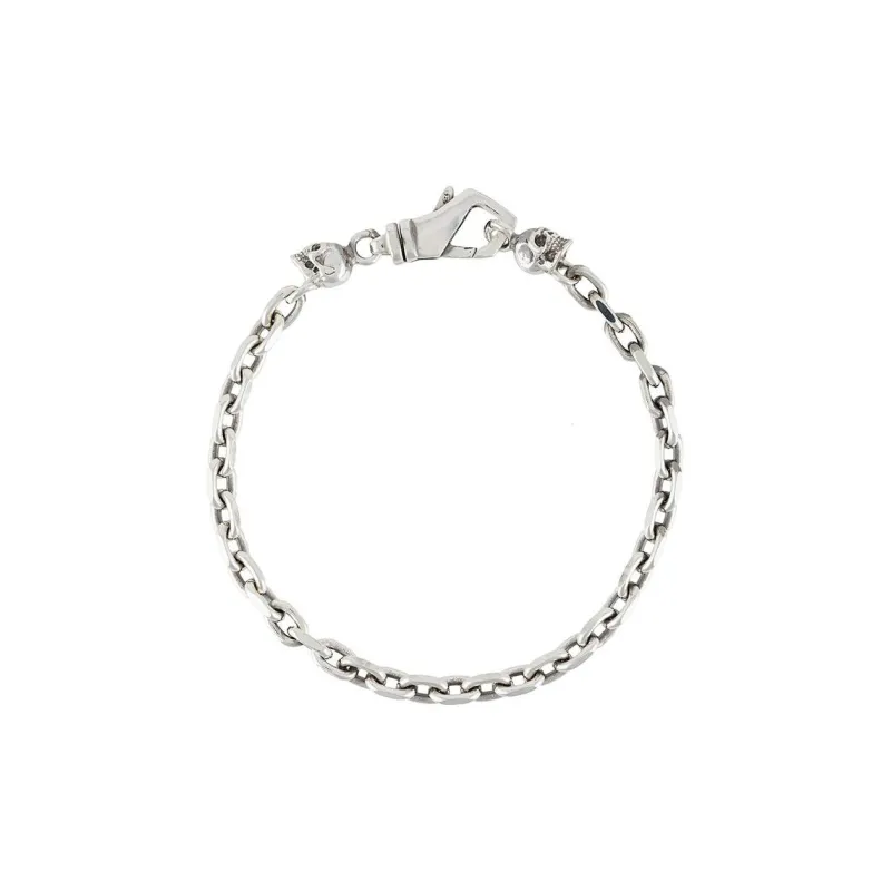 EMANUELE BICOCCHI Skull charm Chain Bracelet-0