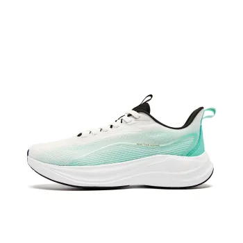 QIAODAN Speedwind 2.0 Running Shoes Men Low Top Jordan White/Mars Green