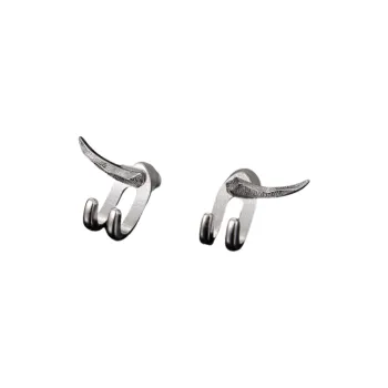 BKBU Titanium Steel Stud Earrings Unisex