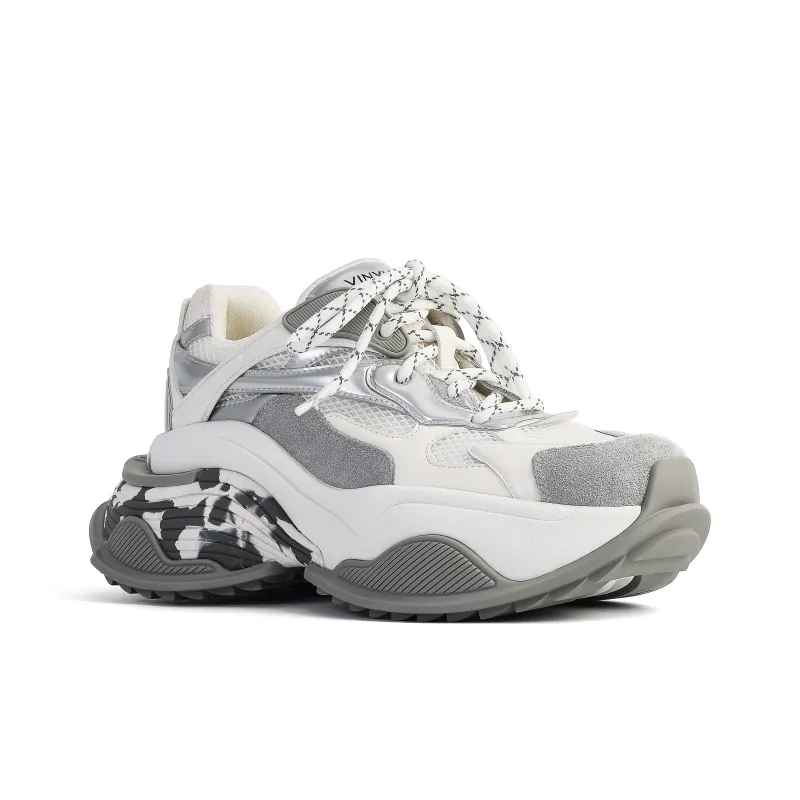 VINYVIOLA Low-Top Chunky Sneakers Women's-1