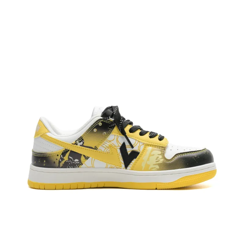 XPQ Anti-Slip And Wear-Resistant Breathable Low-Top Skateboard Shoes Unisex-27