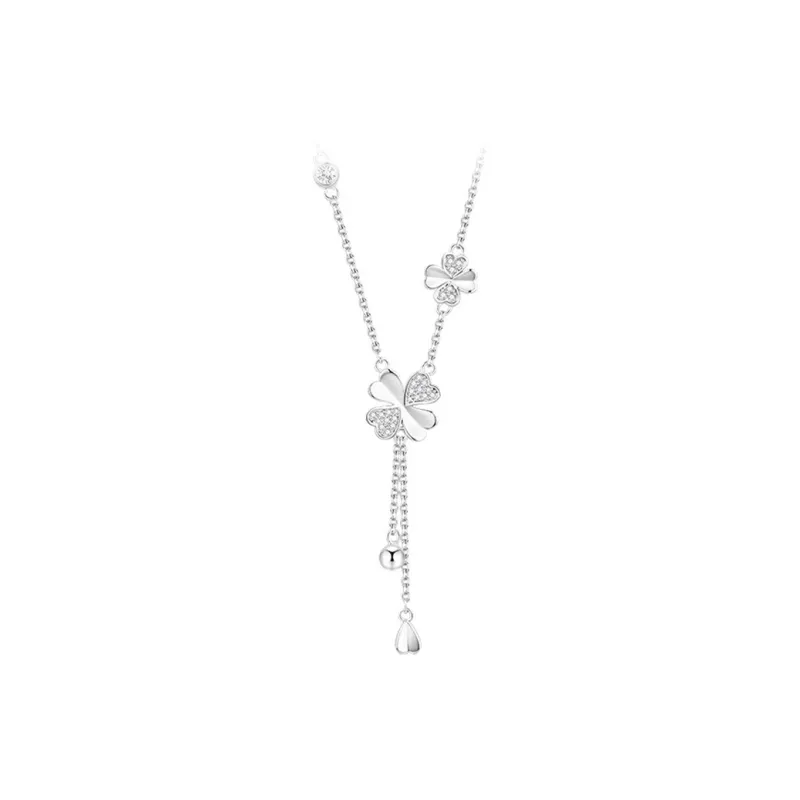 Good Quality S999 Fine Silver Necklaces Women's-5