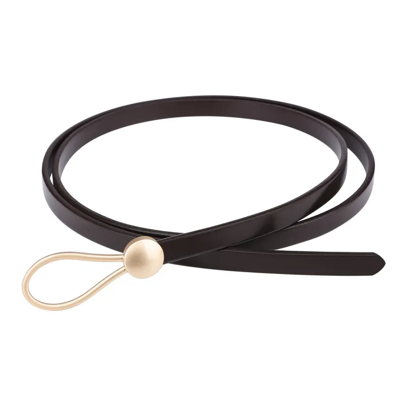 CATELLES Top Grain Cow Leather Leather Belts Women's 1.1cm-16