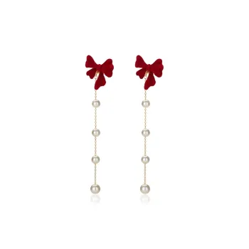 QLADY S925 Silver Stud Earrings Women's