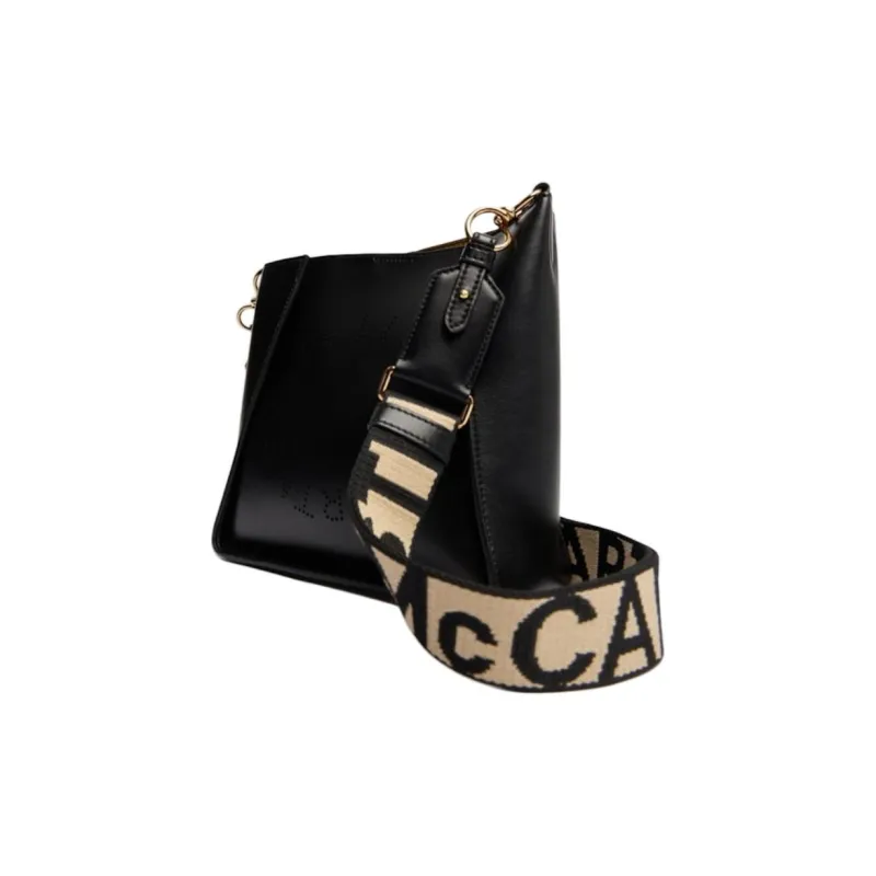 Stella McCartney Polyurethane Shoulder Bag, Crossbody Bag Mini Women's Black-3