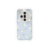 Silver-Flower Bunny Blue