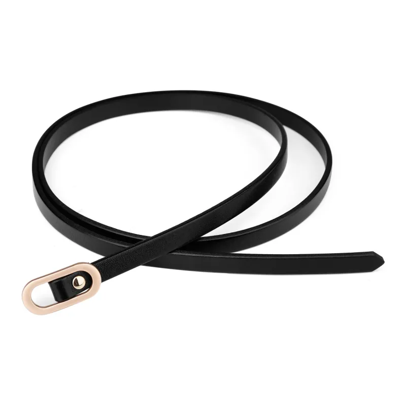 CATELLES Top Grain Cow Leather Leather Belts Women's 1cm-2