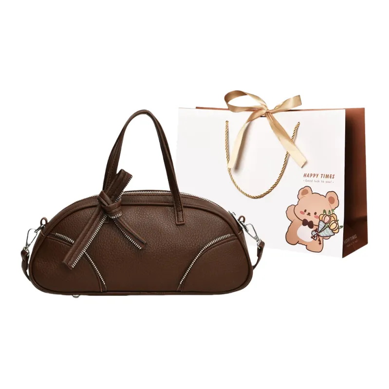 ERANGBEAR PU One Shoulder Handbag Women's Multicolor-12