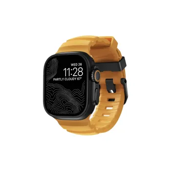 NOMAD Apple Compatibility Watch Band Compatibility Apple Watch 49/45/44/42mm Watch Dial FKM Fluoroelastomer Material