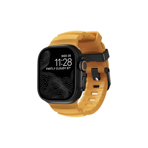 NOMAD Apple Compatibility Watch Band Compatibility Apple Watch 49/45/44/42mm Watch Dial FKM Fluoroelastomer Material