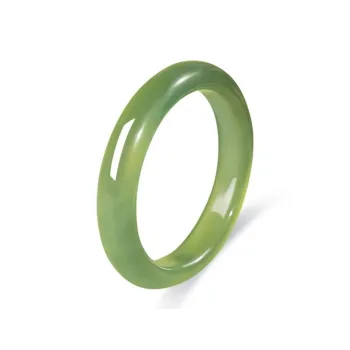 BYTHERE Serpentine Jade Bangles Women's