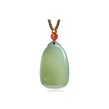 MARY WINDSOR Hetian Jade Peace Pendant Green Jade Women's