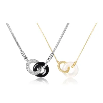 STYLEJING Agate Necklaces Unisex
