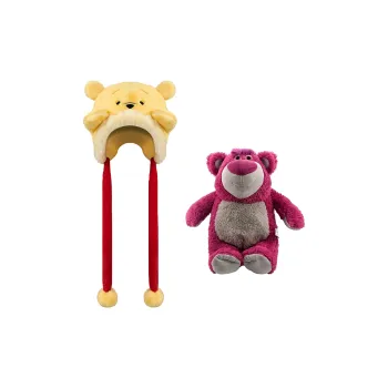 Disney Strawberry Bear Series Polyester Beanies Unisex