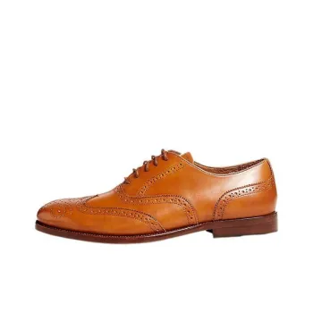 Polo Ralph Lauren Atley Dress Shoes Men's Brown