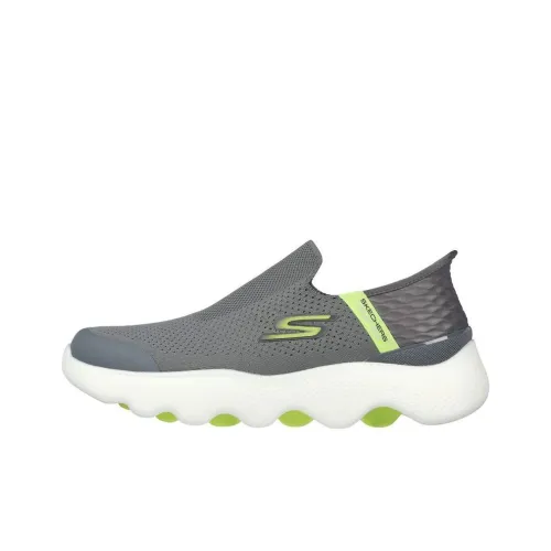 Skechers Slip Ins Anti Slip Wear Resistant Low Top Casual Shoes Men's Gray