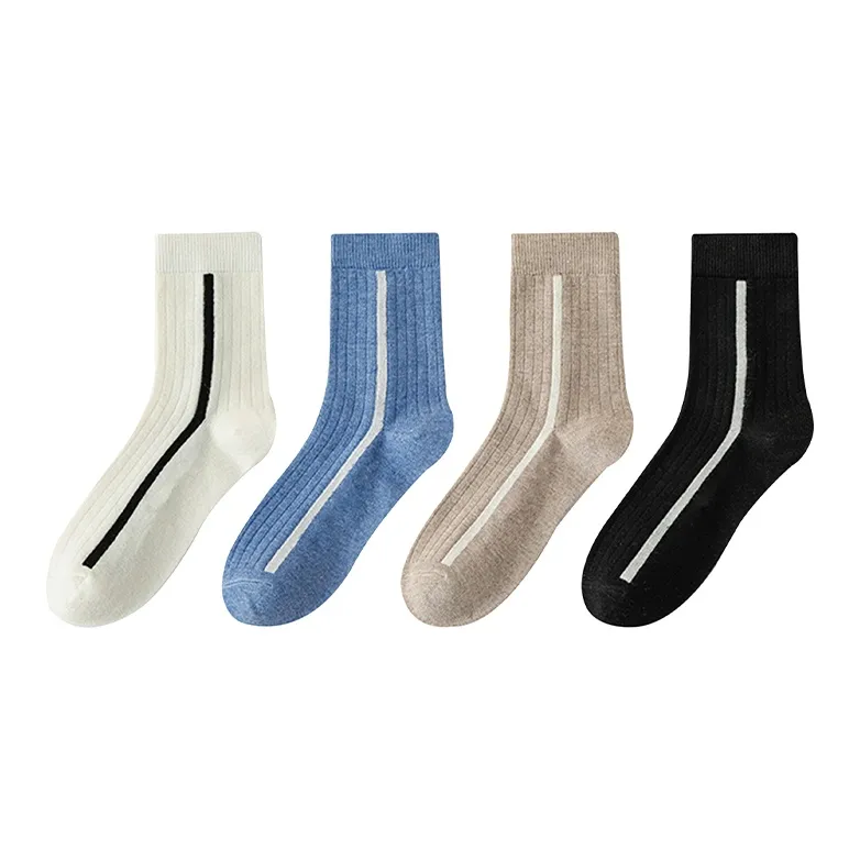 Caramella Mid Calf Socks Men's 4 Pack-6