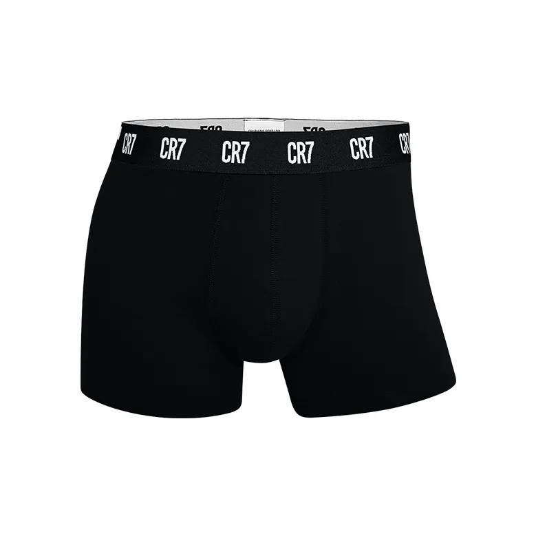 CR7 CRISTIANO RONALDO Boxer Briefs Men's 5 Pack Black-1