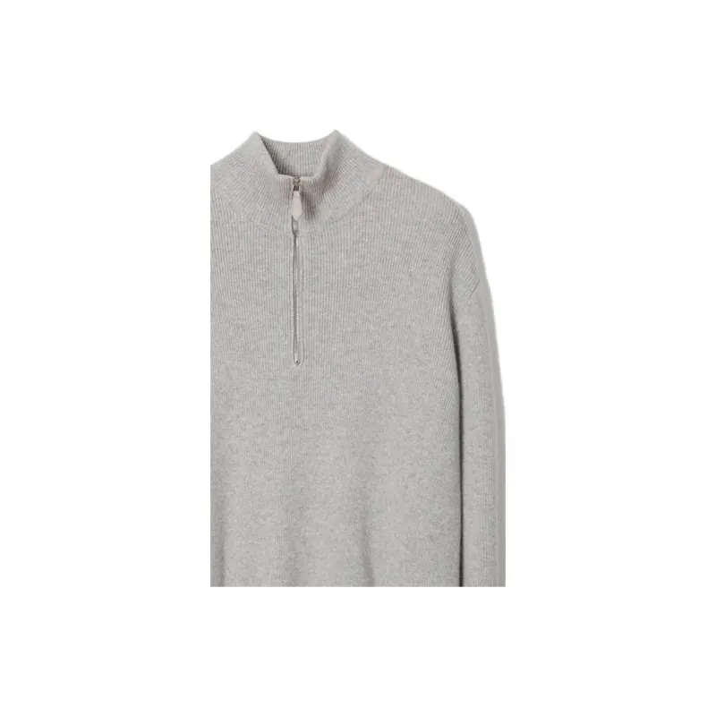 Burberry Monogram Motif Cashmere Funnel-neck Jumper-3