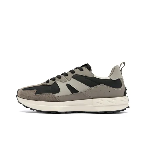 QIAODAN Solo White 3.0 V2 Casual Shoes Men Low Top Black/Walnut