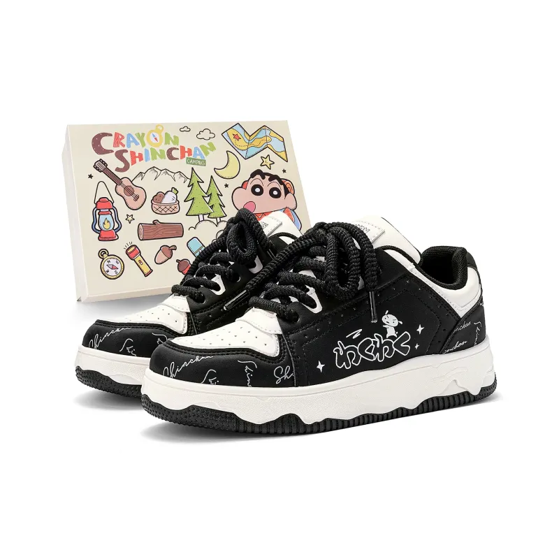 Crayon Shinchan Low Top Skateboard Shoes Unisex-18