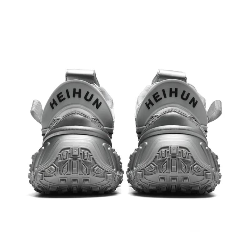 Boogie Bear Cushioning Anti-Slip And Wear-Resistant Height Increasing Low-Top Chunky Sneakers Unisex-3