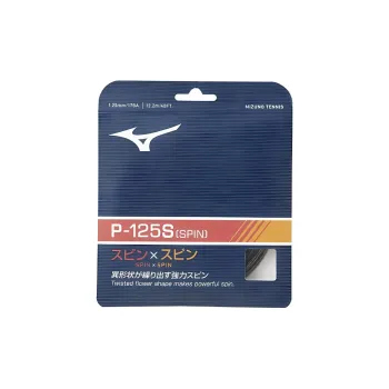 Mizuno Tennis Racket Strings Polyester Unisex Black