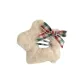 Bowknot Beige Plush Stars Hair Clip
