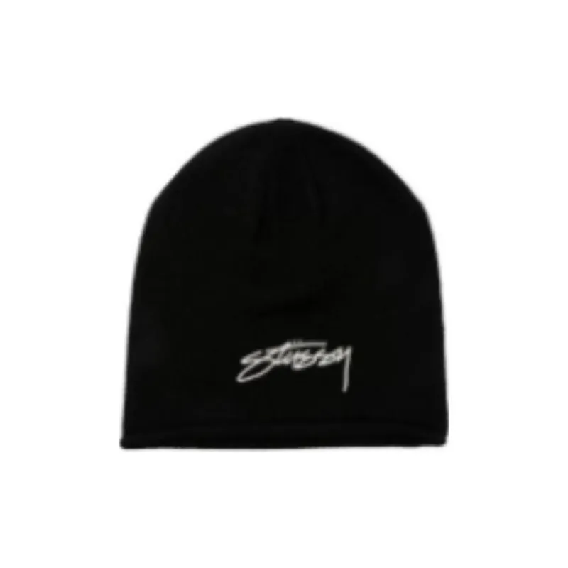 Stussy Skullcap Chain Stitch Rolled Edge-0