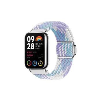 FZRT Xiaomi Compatibility Watch Band Magnetic Clasp Nylon Braided Quick Release Strap Nylon Material