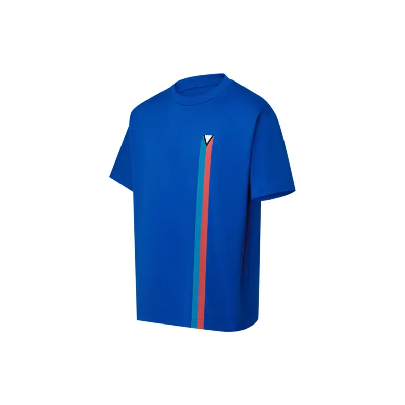 LOUIS VUITTON Short Sleeved Embroidered Cotton T Shirt-2