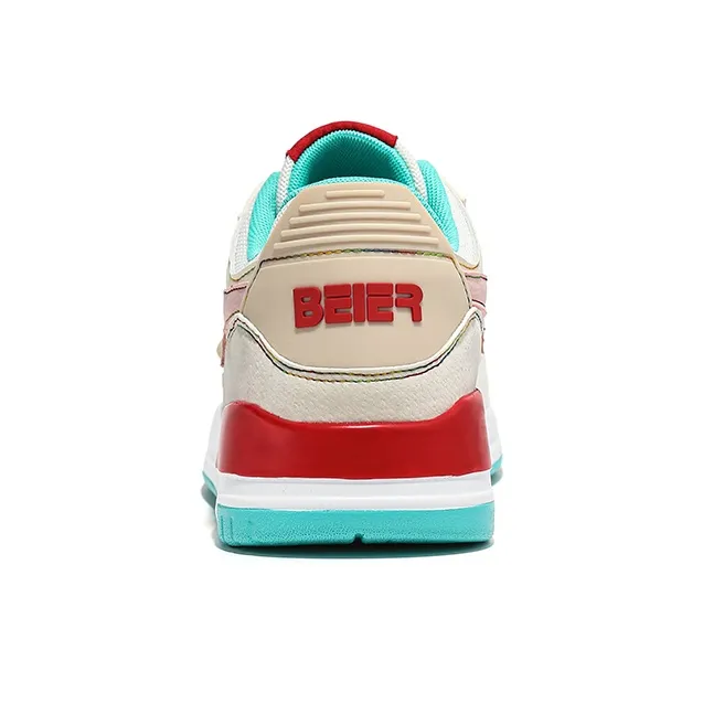 BEIER Stars Collection Couple Versatile Height Increasing Slip-Resistant Low-Top Skateboard Shoes Unisex-72