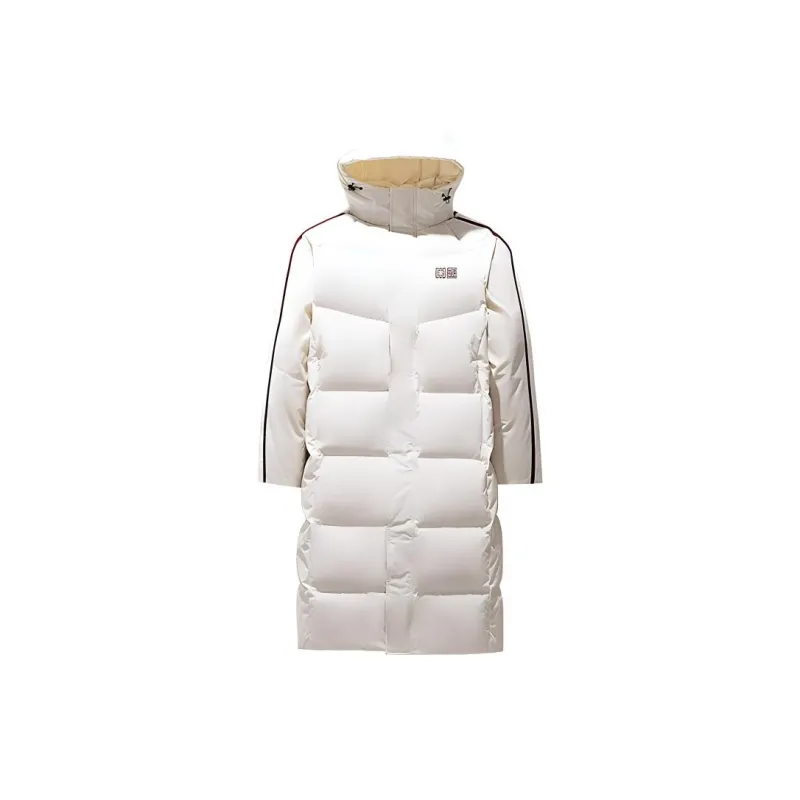 Anta Life Collection Down Jacket Unisex Ivory White-5