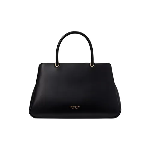 Kate Spade Smooth Leather Shoulder Bag Crossbody Bag Handbag Women's Black