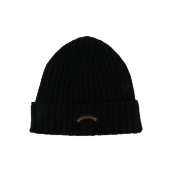 Paul & Shark Logo-embroidered Beanie Hat