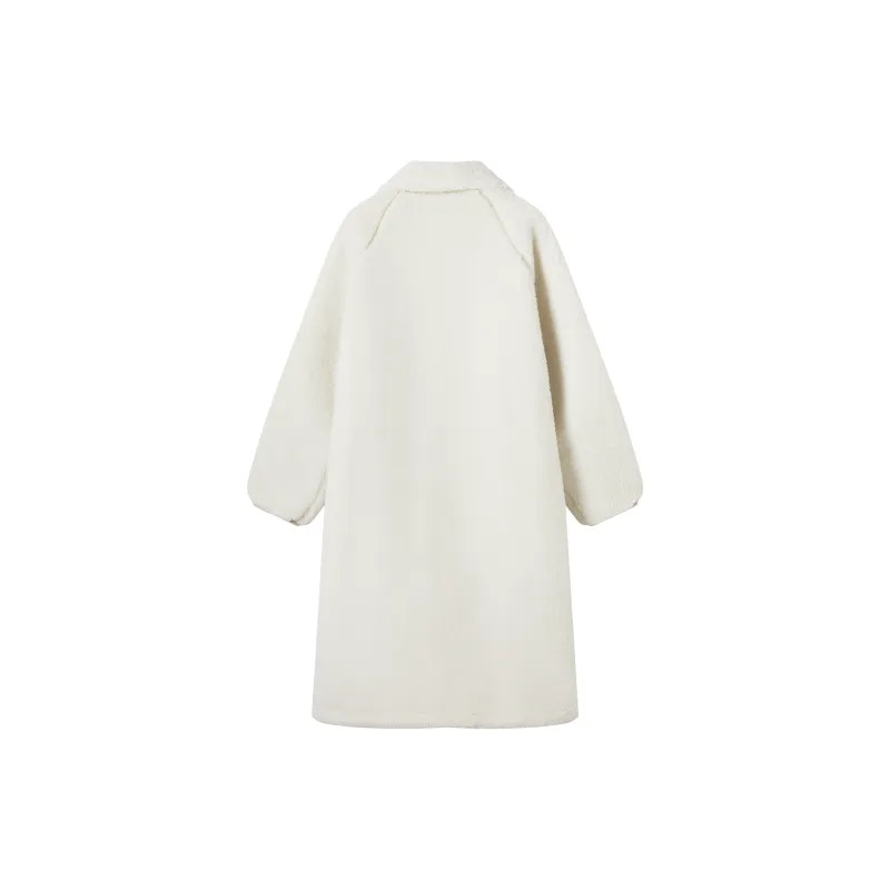DIALOGUE Coat Women's Milk White-1