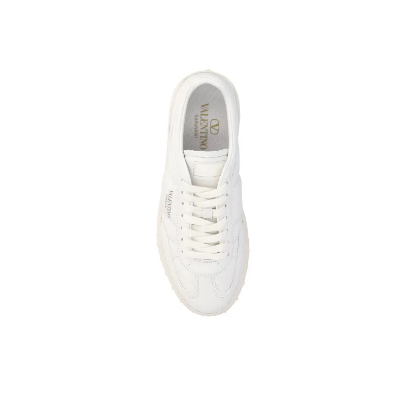 Valentino Garavani Rockstud Lace Up Sneakers Women's-4