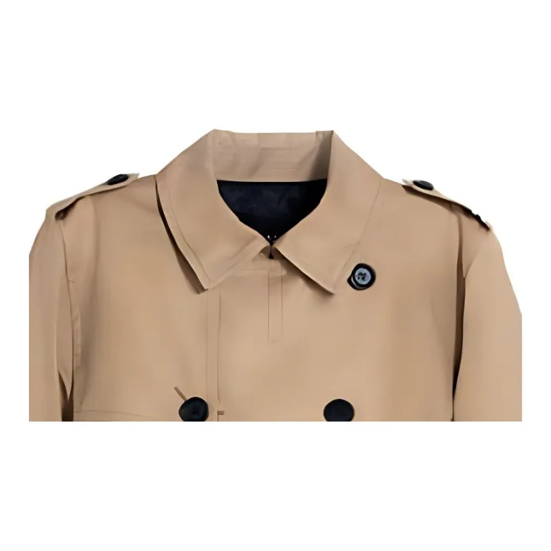 COACH Trench Coats Men Khaki-1