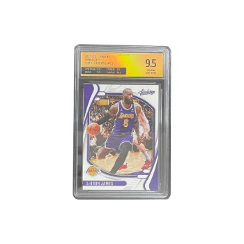 PANINI 2021 22 Lakers LeBron James AILACHESIS 9.5 Points Tacko Basketball Star Card Product Access Graded Cards 1 Pc
