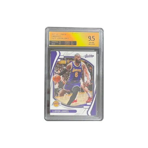 PANINI 2021 22 Lakers LeBron James AILACHESIS 9.5 Points Tacko Basketball Star Card Product Access Graded Cards 1 Pc