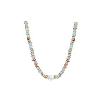 QIANFANGDAHUANGYE Resin Necklaces Women's