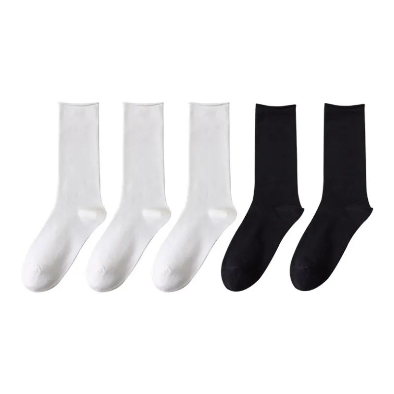 MIIOW Mid Calf Socks Women's 5 Pack-10