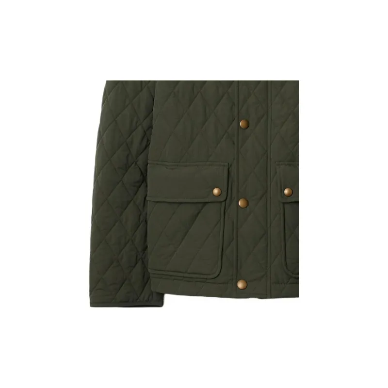 Burberry Logo Patch Quilted Jacket-3