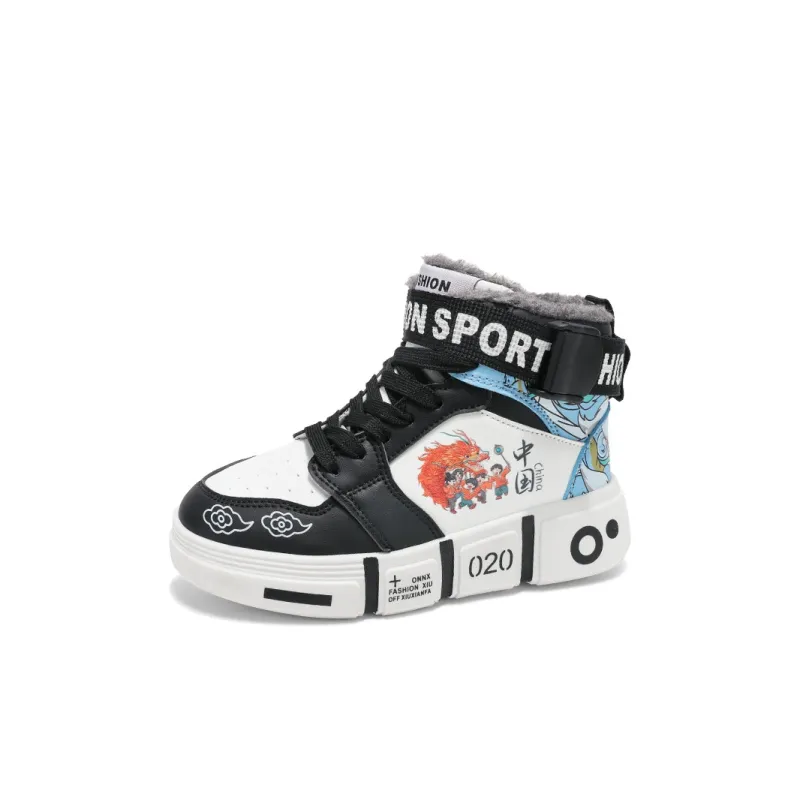 FIRS Kids Anti Slip Wear Resistant Kids' Skateboarding Shoes Kids'-5