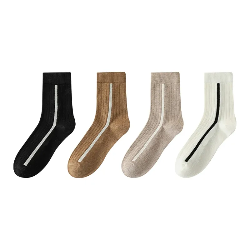 Caramella Mid Calf Socks Men's 4 Pack-11