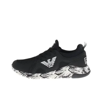EMPORIO ARMANI EA7 Low Top Casual Shoes Men's Black