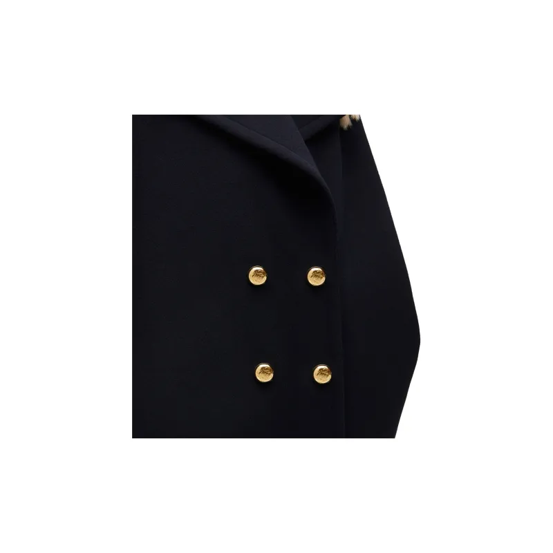 LOEWE Coat Women's Midnight Blue-3