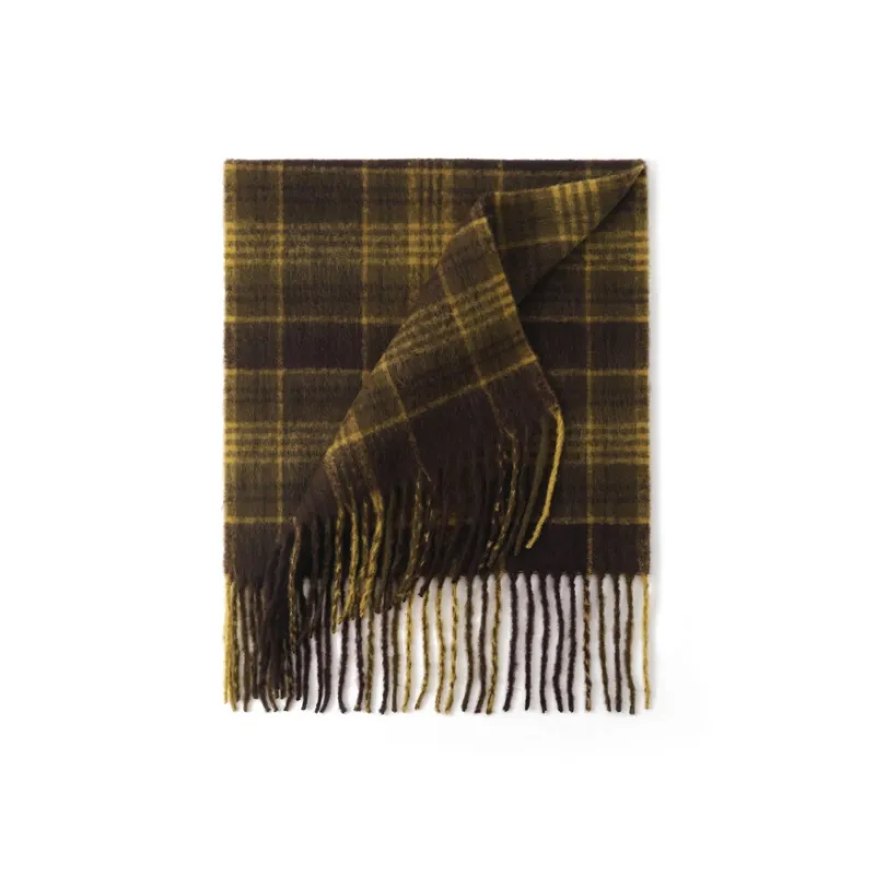 FREE RABBITⅡ Fall And Winter Mohair Windproof Warm Thickened Shawl Scarf Unisex-5