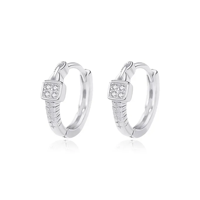 ETAHLOVE Sterling Silver Earrings Women's Students Date Female Friends And Girlfriends Gift Day Gift Box-0